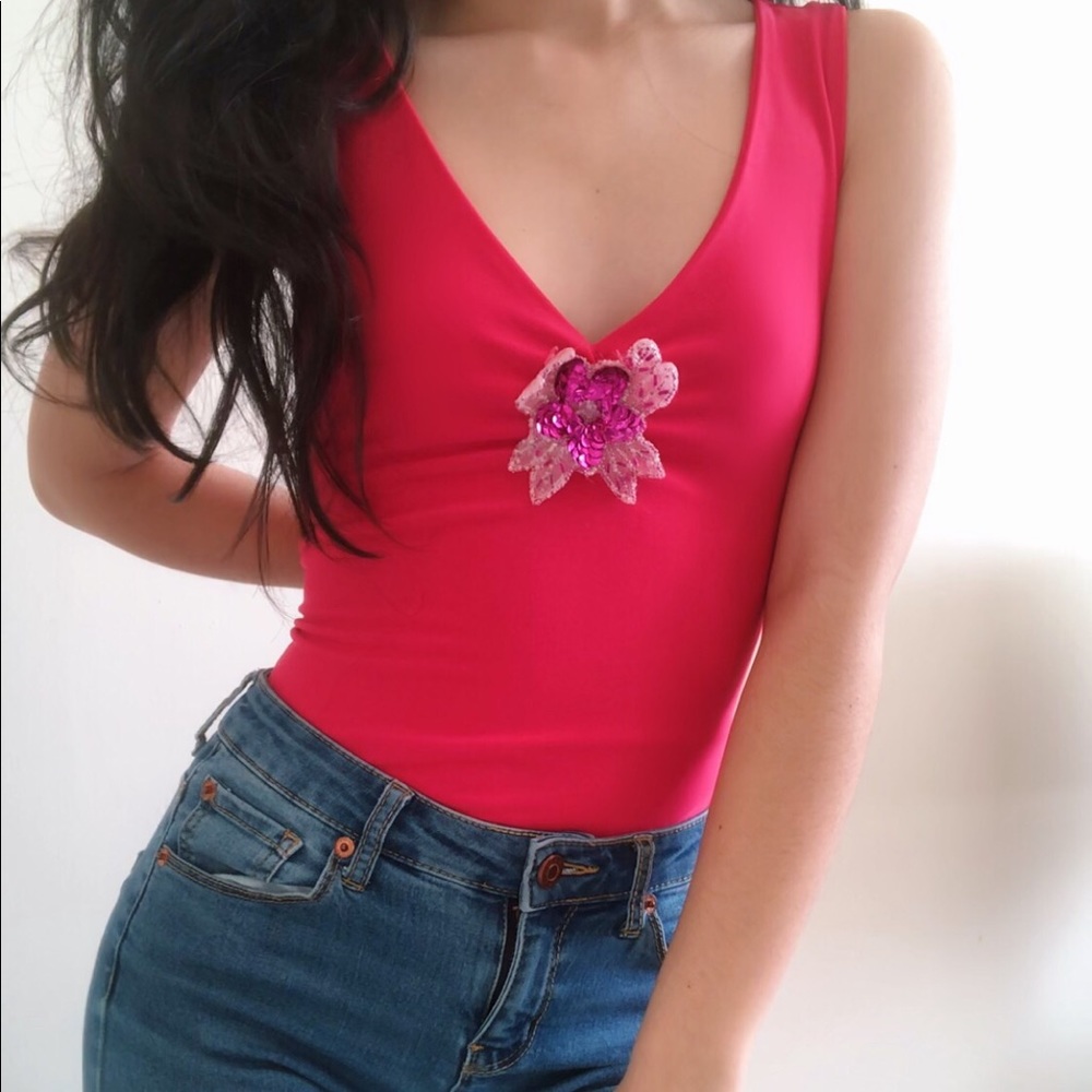 Fuchsia Blouse - Picture 3 of 5